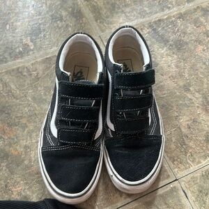 Velcro vans size women's 8.5 men's 7